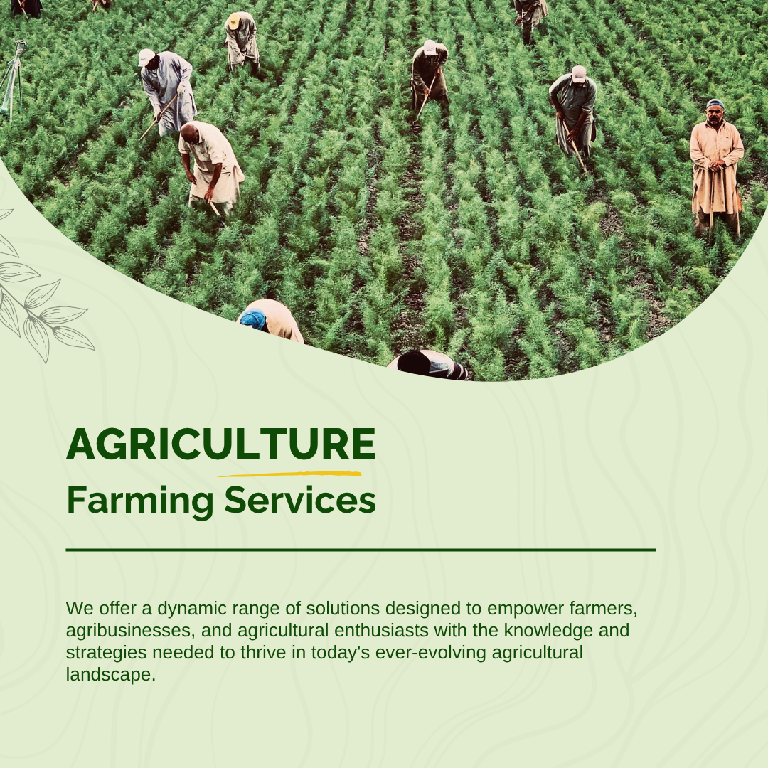 yellow and green refined scrapbook agriculture business promo instagram post
